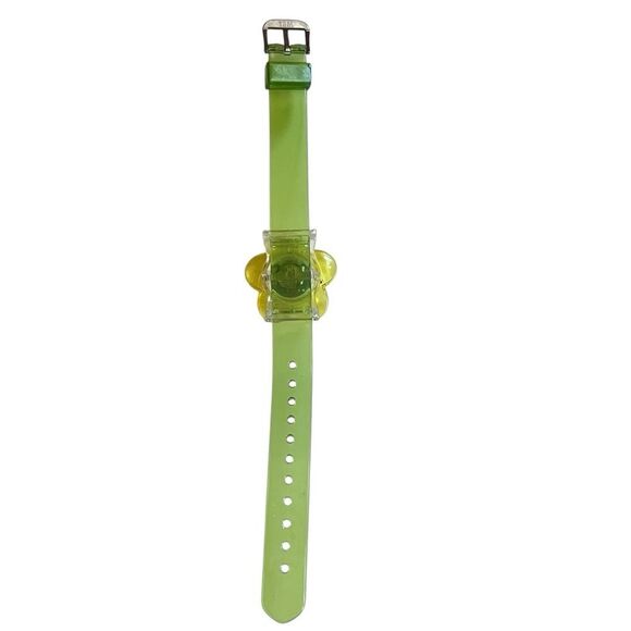 Vintage 90’s Plastic Flower Quartz Watch - Picture 3 of 6